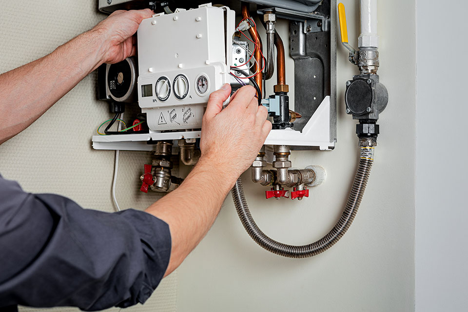 How to Run a Hot-Water Zone Off a Steam Boiler